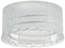 PolyPropylene Closed Top Screw Cap 9mm, Clear With 10mm Septa / Qty 100