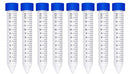 15ml Centrifuge Tubes, Sterile, PP, Conical Bottom, Non- Pyrogenic, DN/RNase Free / Qty 50