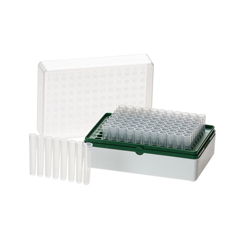 Simport T100-3 Biotube Racks with 12 strips of 8 tubes, Non-Sterile / Qty 10