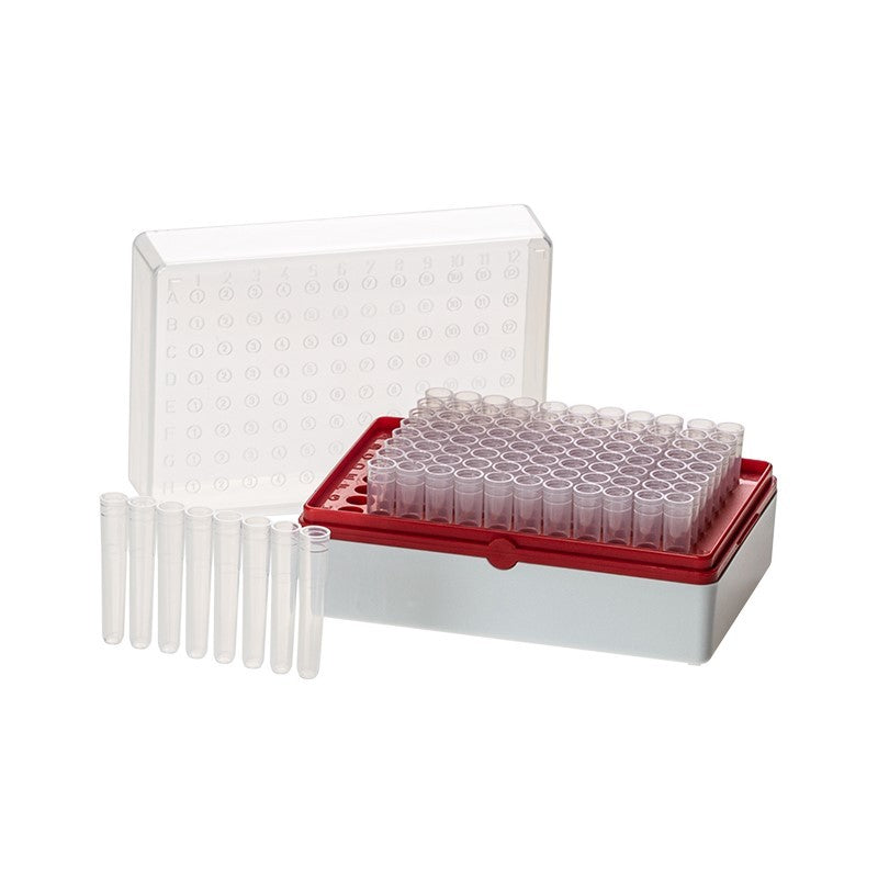 Simport T100-4 Biotube Racks with 12 strips of 8 tubes, Sterile / Qty 10