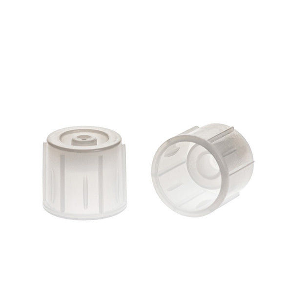 Simport T401-3DSPP Dual Position PE Cap For PP 12mm Tube / Qty 1000