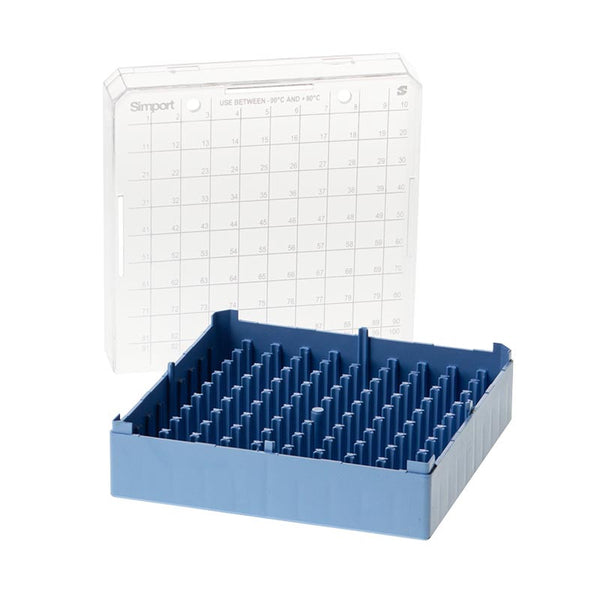 Simport T514-2100 Storage Box For Sample Tubes 100 Place For 1 to 2 ml Sample Tubes / Qty 24