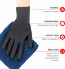 Aurelia Bold Nitrile Powder-Free Examination Black Gloves / Qty 100