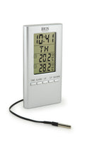 BIOS Indoor/Outdoor Wired Thermometers, Contact, Digital, -40,140°F (-40,60°C)