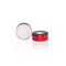 ALWSCI C0000986  20 mm Bi-Metallic Crimp Cap with Natural PTFE/Natural Silicone Septa, Red and Silver / Qty 100