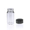 ALWSCI C0001052 20ml Vial, Clear Glass with 24-400 Black Closed Cap, PE Liner/ Qty 100
