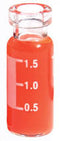 C4011-S1W 2mL Clear Glass I-D Vial, NSC Silanized 11mm Clear Glass Crimp Top