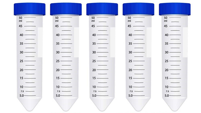 50ml Centrifuge Tubes, Sterile, PP, Conical Bottom, Non- Pyrogenic, DN/RNase Free / Qty 25