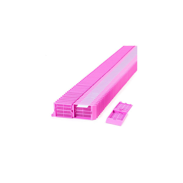 Simport M405-10T  UNISETTE™ TISSUE CASSETTES FOR PRIMERA PRINTERS IN QUICKLOAD™ STACK (TAPED), Lilac