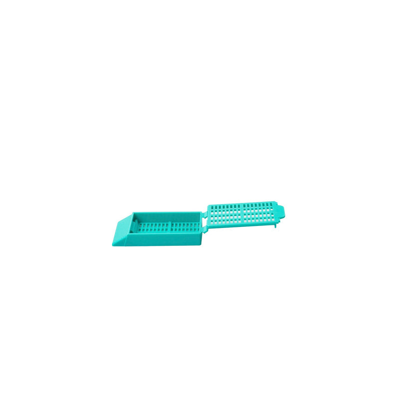 Simport M490 - Histosette I Tissue Processing / Embedding Cassettes Aqua / Qty 500