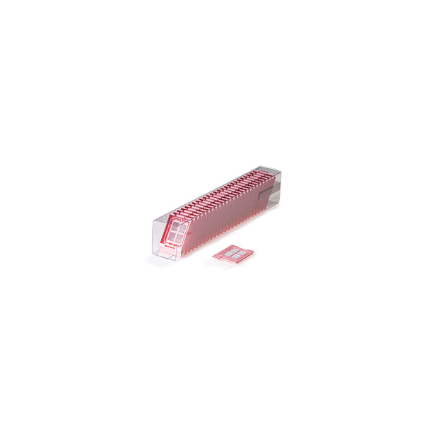 Simport  M521-3SL  MICROSCREEN™ I BIOPSY CASSETTES IN QUICKLOAD™ SLEEVE, Pink