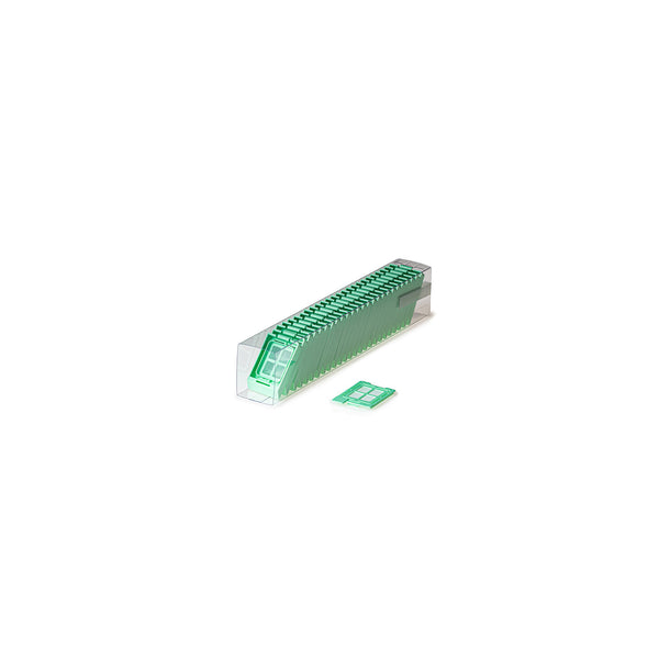 Simport  M521-4SL  MICROSCREEN™ I BIOPSY CASSETTES IN QUICKLOAD™ SLEEVE, Green