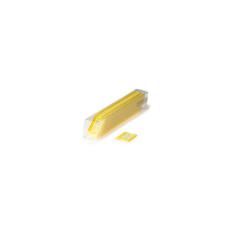 Simport  M521-5SL  MICROSCREEN™ I BIOPSY CASSETTES IN QUICKLOAD™ SLEEVE, yellow