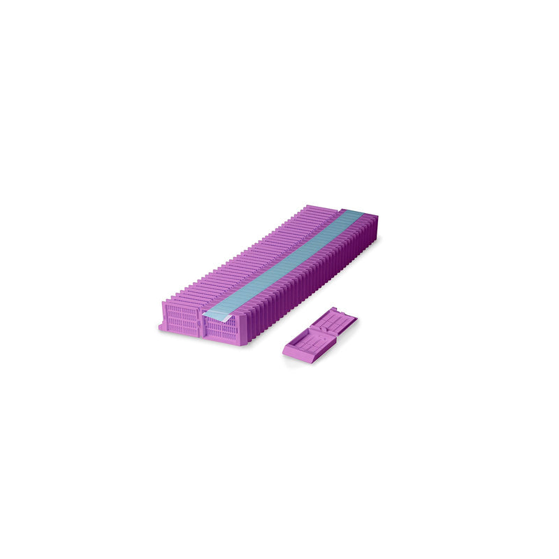 Simport  M525-10T  UNISETTE™ TISSUE CASSETTES IN QUICKLOAD™ STACK (TAPED),Lilac