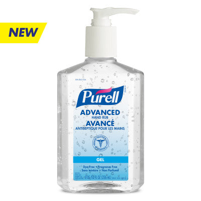 PURELL Advanced Hand Rub 236 mL Table Top Pump Bottle