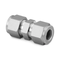 Swagelok SS-400-6  Stainless Steel Tube Fitting, Union, 1/4 in. Tube OD / Qty 1