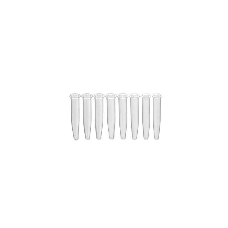 Simport   T110-15  STRIP OF 8 TUBES OF 600 MICROLITRES