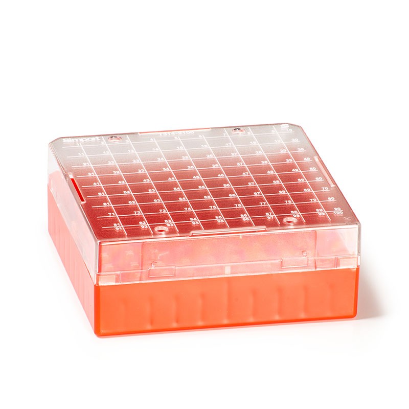 Simport T314-2100 - Cryostore™ Storage Boxes for 100 cryogenic vials of 1 to 2 ml sizes / Qty 24