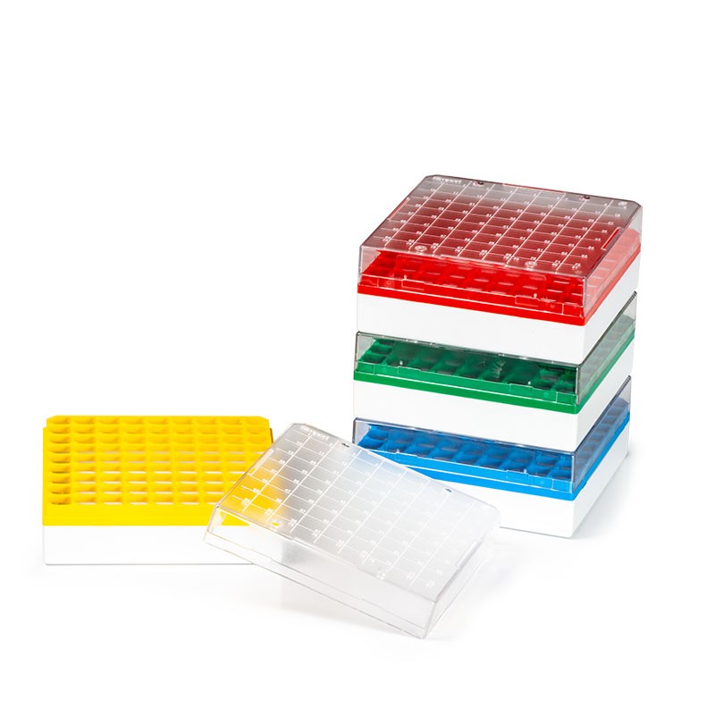 Simport T314-281 - Cryostore™ Storage Boxes for 81 cryogenic vials of 1 to 2 ml sizes / Qty 24