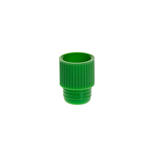 Simport  T401-10G  PLUG CAPS, Green