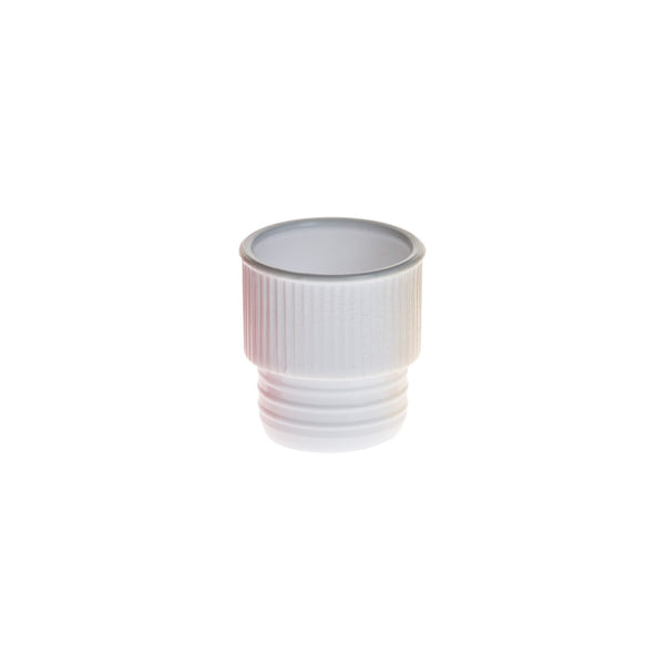 Simport  T401-10W  PLUG CAPS, White