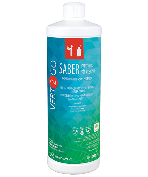 Disinfectant VERT-2-GO SABER- READY TO USE 1 Liter